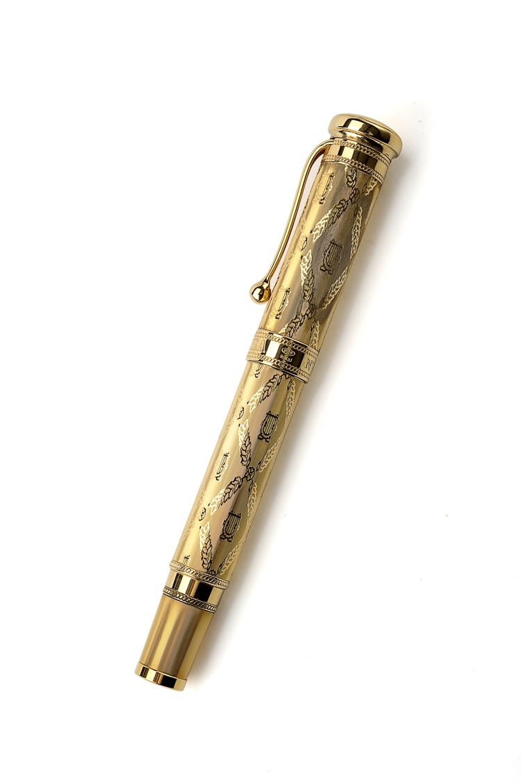 aurora奥罗拉 威尔第系列镀金自来水笔钢笔 929me