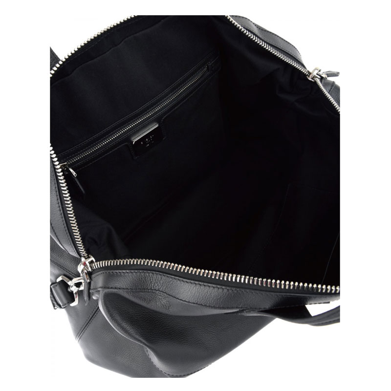 givenchy/纪梵希 nightingale 黑色大号皮质手提两用包